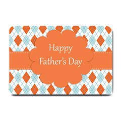 Happy Father Day  Small Doormat  by Simbadda