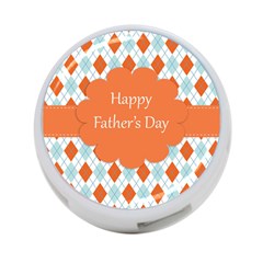 Happy Father Day  4-port Usb Hub (one Side) by Simbadda