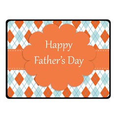 Happy Father Day  Fleece Blanket (small) by Simbadda