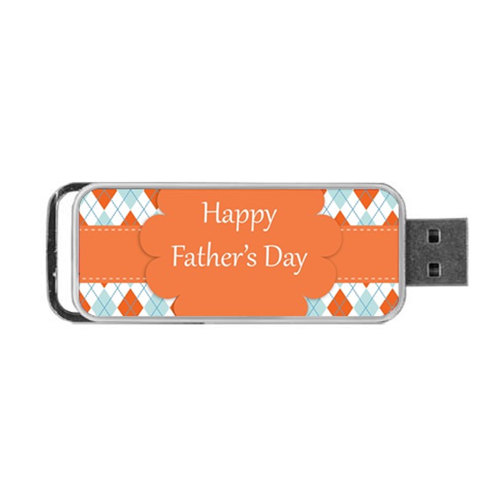 happy Father Day  Portable USB Flash (Two Sides)