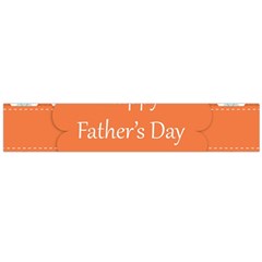 Happy Father Day  Flano Scarf (large) by Simbadda