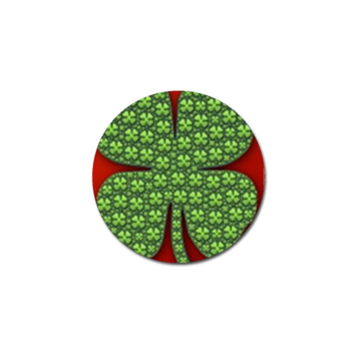 Shamrock Irish Ireland Clover Day Golf Ball Marker (10 pack)