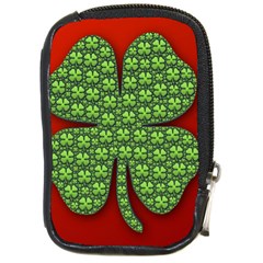 Shamrock Irish Ireland Clover Day Compact Camera Cases by Simbadda