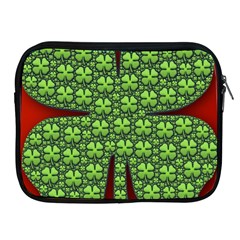 Shamrock Irish Ireland Clover Day Apple Ipad 2/3/4 Zipper Cases by Simbadda