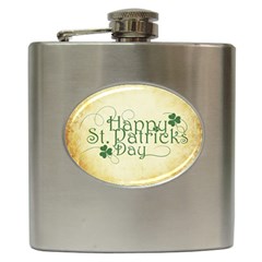 Irish St Patrick S Day Ireland Hip Flask (6 Oz) by Simbadda