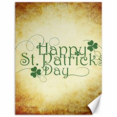 Irish St Patrick S Day Ireland Canvas 12  X 16   by Simbadda