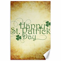 Irish St Patrick S Day Ireland Canvas 12  X 18   by Simbadda