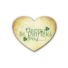 Irish St Patrick S Day Ireland Heart Coaster (4 Pack)  by Simbadda