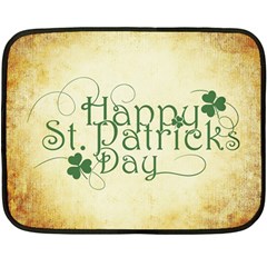 Irish St Patrick S Day Ireland Double Sided Fleece Blanket (mini) 