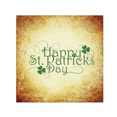 Irish St Patrick S Day Ireland Small Satin Scarf (square) by Simbadda