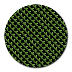 St Patrick S Day Background Round Mousepads by Simbadda