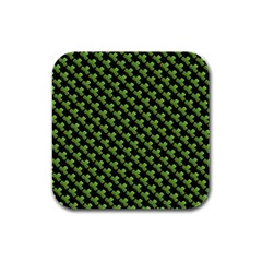 St Patrick S Day Background Rubber Square Coaster (4 Pack)  by Simbadda