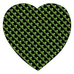 St Patrick S Day Background Jigsaw Puzzle (heart) by Simbadda