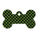 St Patrick S Day Background Dog Tag Bone (One Side) Front