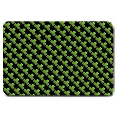 St Patrick S Day Background Large Doormat  by Simbadda