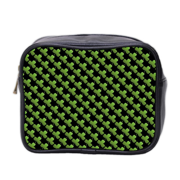 St Patrick S Day Background Mini Toiletries Bag 2-Side