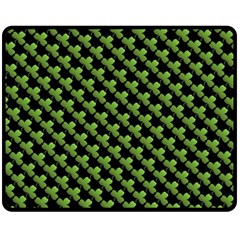 St Patrick S Day Background Fleece Blanket (medium)  by Simbadda