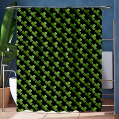 St Patrick S Day Background Shower Curtain 60  X 72  (medium)  by Simbadda