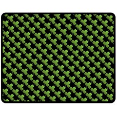 St Patrick S Day Background Double Sided Fleece Blanket (medium)  by Simbadda