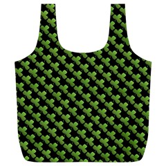 St Patrick S Day Background Full Print Recycle Bags (l)  by Simbadda