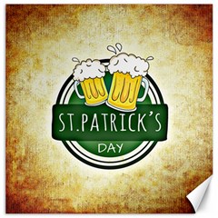 Irish St Patrick S Day Ireland Beer Canvas 12  X 12   by Simbadda