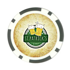 Irish St Patrick S Day Ireland Beer Poker Chip Card Guard (10 Pack) by Simbadda