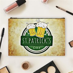 Irish St Patrick S Day Ireland Beer Cosmetic Bag (large)  by Simbadda