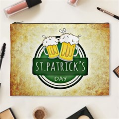 Irish St Patrick S Day Ireland Beer Cosmetic Bag (xl) by Simbadda