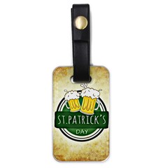 Irish St Patrick S Day Ireland Beer Luggage Tags (one Side)  by Simbadda