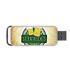 Irish St Patrick S Day Ireland Beer Portable Usb Flash (two Sides) by Simbadda