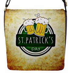 Irish St Patrick S Day Ireland Beer Flap Messenger Bag (s) by Simbadda