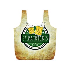 Irish St Patrick S Day Ireland Beer Full Print Recycle Bags (s)  by Simbadda