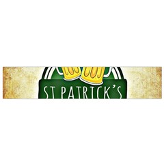 Irish St Patrick S Day Ireland Beer Flano Scarf (small) by Simbadda