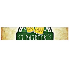 Irish St Patrick S Day Ireland Beer Flano Scarf (large) by Simbadda