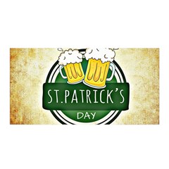 Irish St Patrick S Day Ireland Beer Satin Wrap by Simbadda