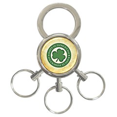 Irish St Patrick S Day Ireland 3-ring Key Chains by Simbadda