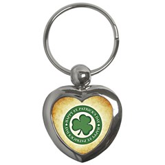 Irish St Patrick S Day Ireland Key Chains (heart)  by Simbadda