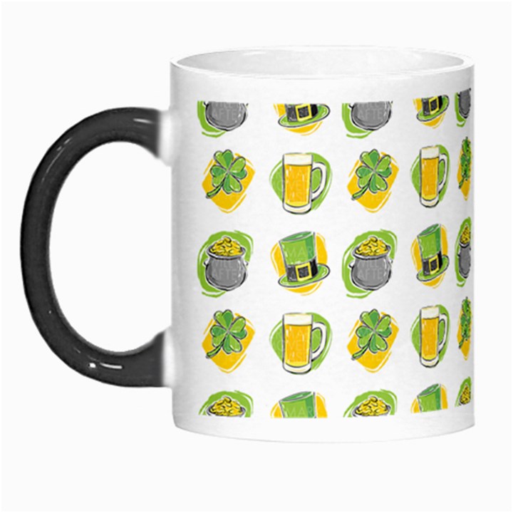 St Patrick S Day Background Symbols Morph Mugs