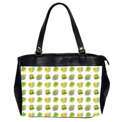 St Patrick S Day Background Symbols Office Handbags (2 Sides)  by Simbadda