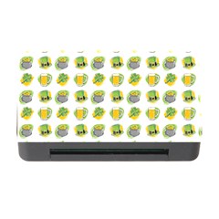 St Patrick S Day Background Symbols Memory Card Reader With Cf by Simbadda