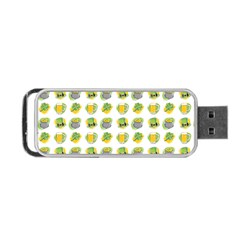 St Patrick S Day Background Symbols Portable Usb Flash (two Sides) by Simbadda