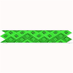 Shamrocks 3d Fabric 4 Leaf Clover Small Bar Mats by Simbadda