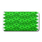 Shamrocks 3d Fabric 4 Leaf Clover Medium Bar Mats 16 x8.5  Bar Mat