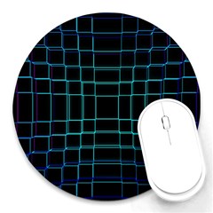 Abstract Adobe Photoshop Background Beautiful Round Mousepads by Simbadda