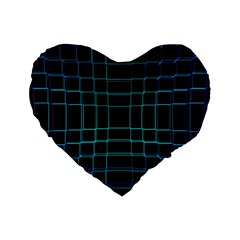 Abstract Adobe Photoshop Background Beautiful Standard 16  Premium Flano Heart Shape Cushions by Simbadda