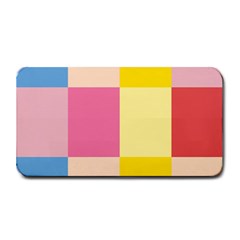 Colorful Squares Background Medium Bar Mats by Simbadda