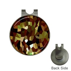 Crystallize Background Hat Clips With Golf Markers by Simbadda