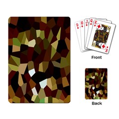 Crystallize Background Playing Card by Simbadda