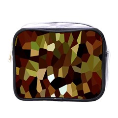 Crystallize Background Mini Toiletries Bags by Simbadda