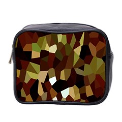 Crystallize Background Mini Toiletries Bag 2-side by Simbadda